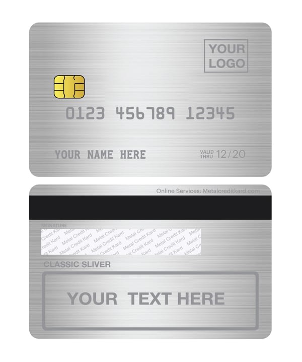 custom metal debit card