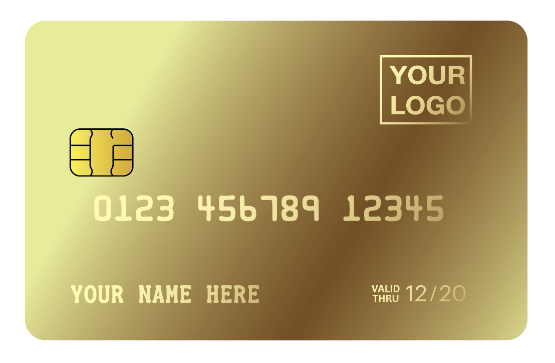 MCK- Best Custom GOLD CREDIT CARD